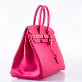 Hermes Birkin 35 Rose Tyrien Epsom Gold Hardware