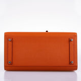 Hermes Birkin 35 Sellier "Sunrise" Rainbow Epsom Palladium Hardware
