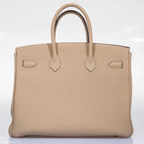 Hermes Birkin 35 Trench Togo Gold Hardware