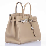 Hermes Birkin 35 Trench Togo Palladium Hardware