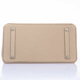 Hermes Birkin 35 Trench Togo Palladium Hardware