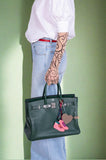 Hermes Birkin 35 Vert Fonce Ardenne Palladium Hardware