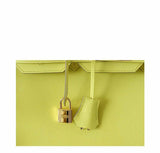 HermesBirkin 35 Souffre Yellow Bag