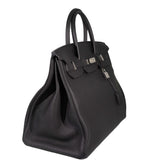 Hermes Birkin 40 Black Togo Leather Palladium Hardware