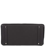 Hermes Birkin 40 Black Togo Leather Palladium Hardware