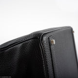 Hermes Birkin 40 Black Togo leather Palladium Hardware