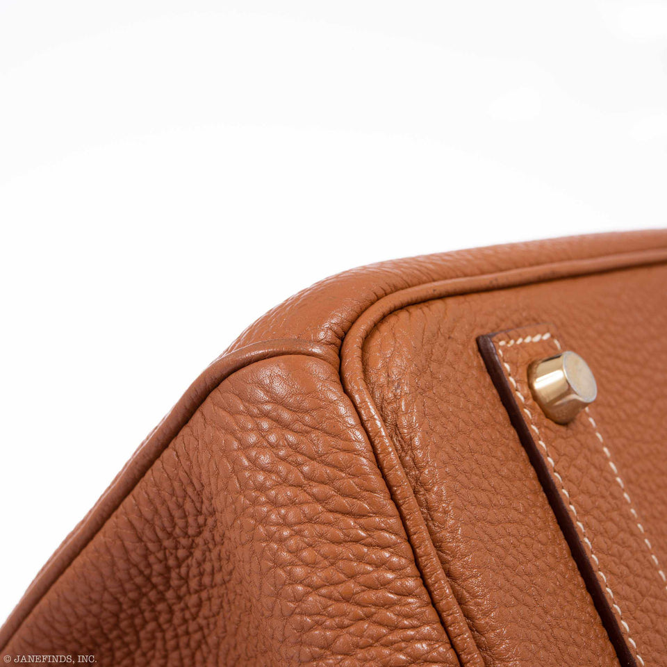 Hermes Birkin 40 Gold Togo Gold Hardware