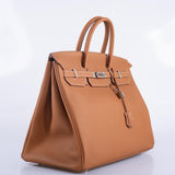 Hermes Birkin 40 Gold Togo Palladium Hardware