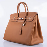Hermes Birkin 40 Gold Togo Palladium Hardware