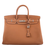 Hermes Birkin 40 Gold Togo Palladium Hardware