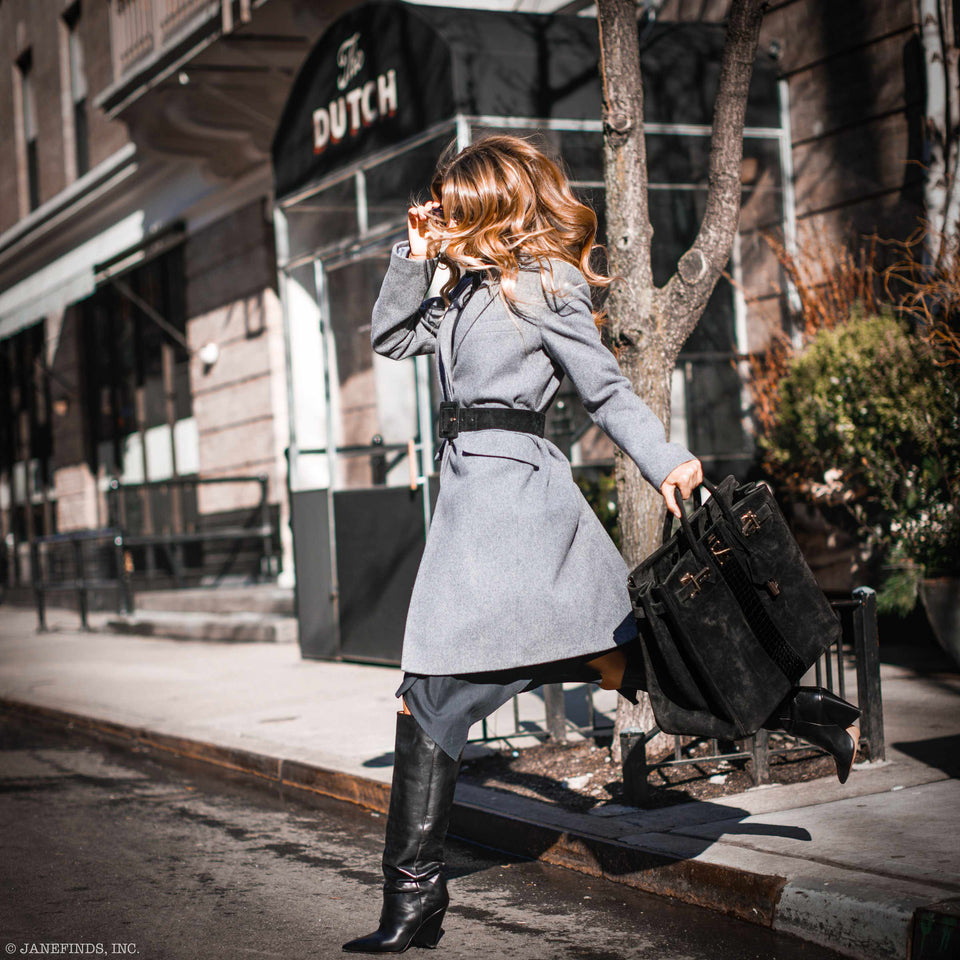Hermes Birkin 40 HAC Black Doblis Suede and Crocodile Gold Hardware