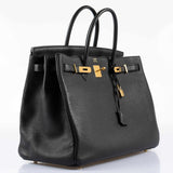 Hermes Birkin 40 Plomb Clemence Gold Hardware - 2017