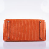 Hermes Birkin 40 Sanguine Matte Alligator Palladium Hardware