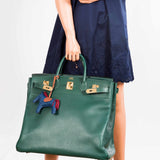 Hermes Birkin 45 HAC Green Ardennes Vert Claire Gold Hardware