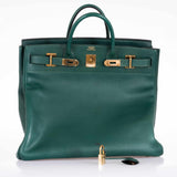 Hermes Birkin 45 HAC Green Ardennes Vert Claire Gold Hardware