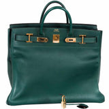 Hermes Birkin 45 HAC Green Ardennes Vert Claire Gold Hardware
