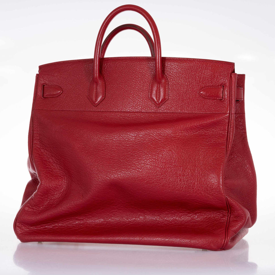 Hermes Birkin 45 HAC Red Buffalo Gold Hardware