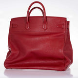 Hermes Birkin 45 HAC Red Buffalo Gold Hardware