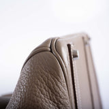 Hermes Birkin 50 Voyage Etoupe Clemence Palladium Hardware