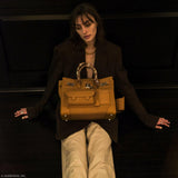 Hermes Birkin Cargo 35 Sesame Swift & Canvas Palladium Hardware - 2020, Y