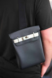 Hermes Birkin HSS HAC A Dos PM Black Togo and Craie Swift Palladium Hardware