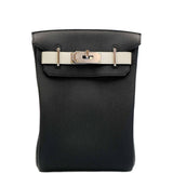 Hermes Birkin HSS HAC A Dos PM Black Togo and Craie Swift Palladium Hardware