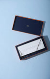 Hermes Birkin Shadow Clutch Swift Gris Pale