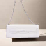 Hermes Birkin Shadow Clutch Swift Gris Pale