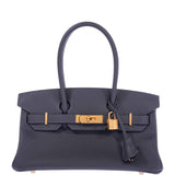 Hermes Birkin Shoulder Light 29 Ardoise Evercolor Gold Hardware