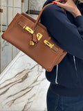 Hermes Birkin Shoulder Light 29 Gold Evercolor Gold Hardware