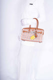 Hermes Birkin Shoulder Light 29 in Gold Evercolor and Embroidered Rose Pop, Black, Gold Toile Palladium Hardware