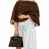Hermes Birkin Touch 25 Black Togo & Niloticus Crocodile Rose Gold Hardware