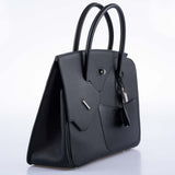 HermesBirkin en Desordre Black Togo and Swift Palladium Hardware
