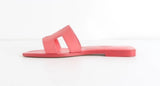 Hermes ORAN LEATHER SANDALS