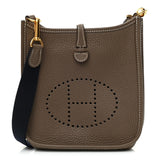 Hermes TAURILLON CLEMENCE AMAZONE EVELYNE TPM MINI BAG ETOUPE