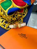 Hermes CLIC H BRACELET PM CREAM