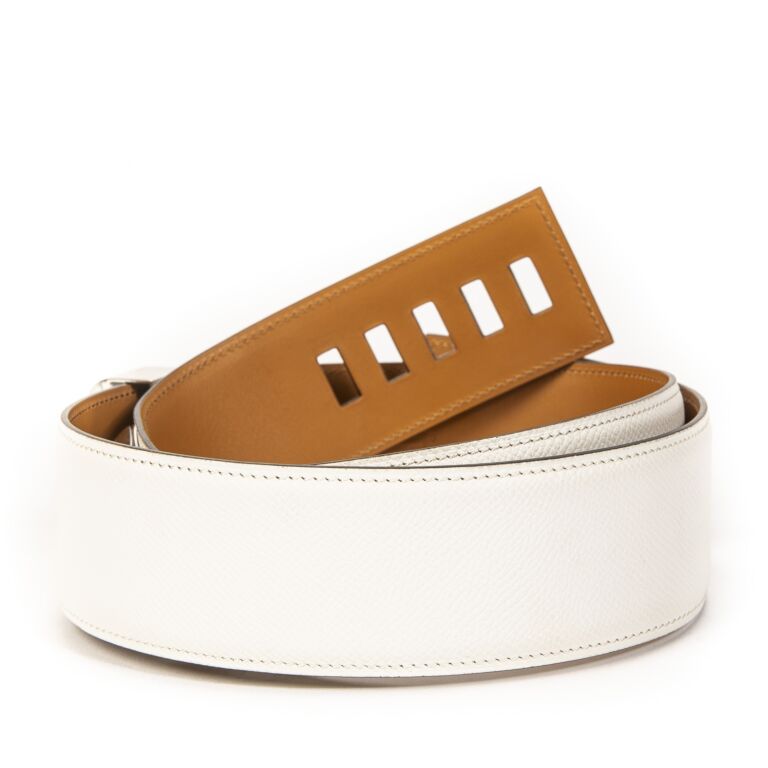 Hermes COLLIER DE CHIEN EPSOM LEATHER 42MM BELT
