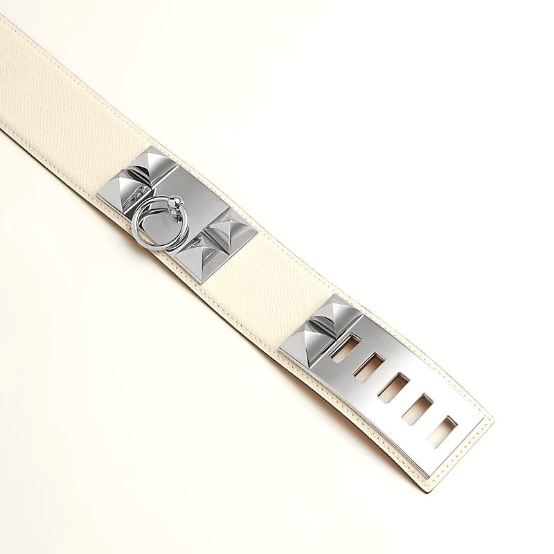 Hermes COLLIER DE CHIEN EPSOM LEATHER 42MM BELT