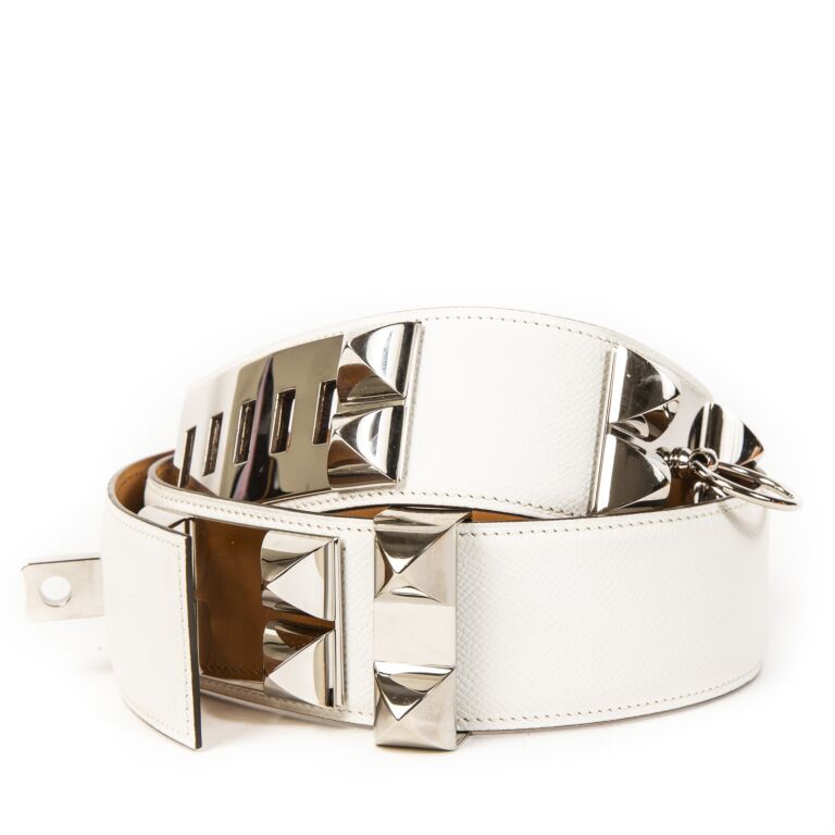 Hermes COLLIER DE CHIEN EPSOM LEATHER 42MM BELT