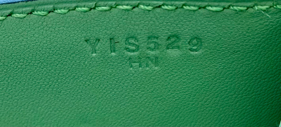 Hermes CONSTANCE 24 EPSOM LEATHER VERT CRIQUET GOLD HARDWARE