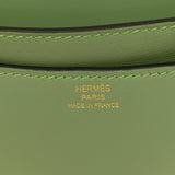 Hermes CONSTANCE 24 EPSOM LEATHER VERT CRIQUET GOLD HARDWARE