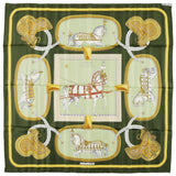 Hermes LES CARRÉS DE TOUJOURS “GRAND APPARAT” SILK SCARF