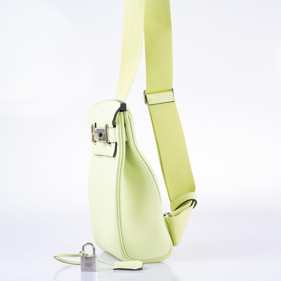 Hermes HAC Birkin A Dos PM Vert Absinthe Togo Palladium Hardware