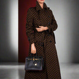Hermes HSS Birkin 25 Black and Rouge H Chevre Gold Hardware