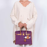 HermesHSS Birkin 30 Anemone and Gold Togo with Gold Hardware