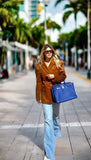 Hermes HSS Birkin 35 Bleu Electrique Togo & Fuchsia Palladium Hardware