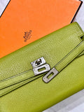 Hermes Kelly Long Chevre Mysore Wallet