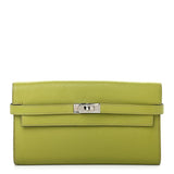 Hermes Kelly Long Chevre Mysore Wallet