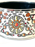 Hermes PALLADIUM PLATED ENAMEL WIDE MARWARI BRACELET