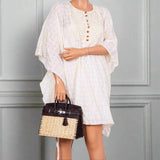 Hermes Picnic Birkin 25 Osier Wicker & Rouge Swift with Palladium Hardware